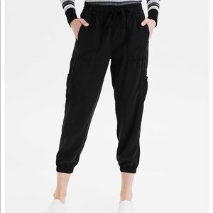 High waisted cargo joggers pant